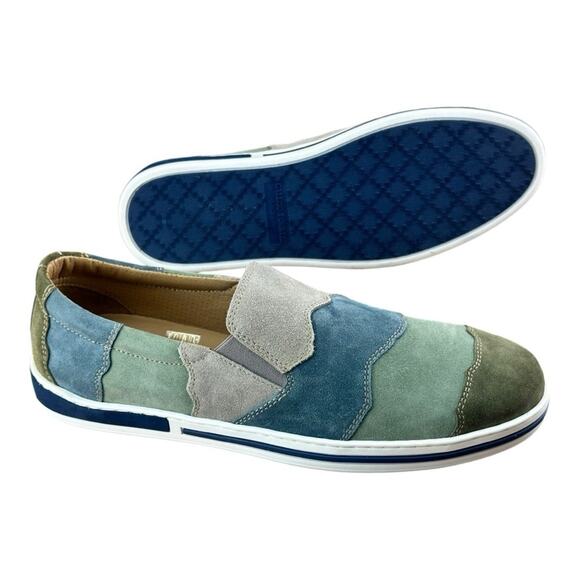 Galizio Torresi Slipper Men’s suede Green Casual shoes Size US 9|42 EU - Picture 4 of 10